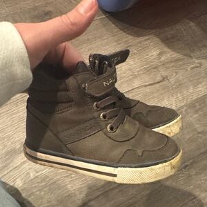 Nautica Kids High-Top Sneakers - Dark Brown